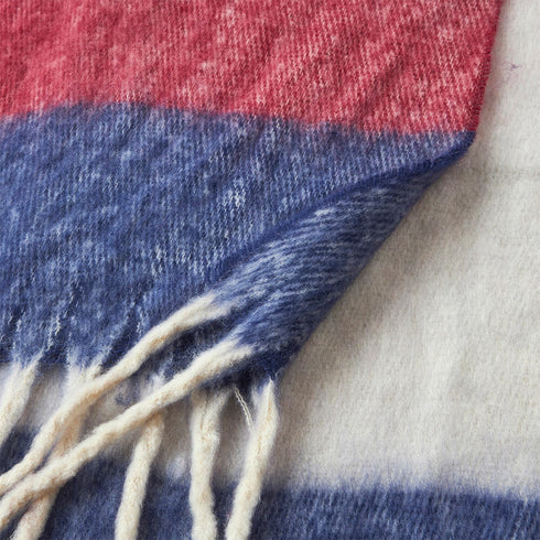 Verde Γυναικείο Κασκόλ 06-0955 Μπλέ